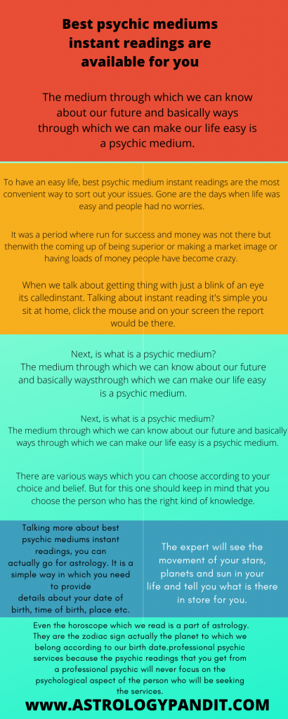 Best Psychic Mediums Instant Readings Are Available For You ...